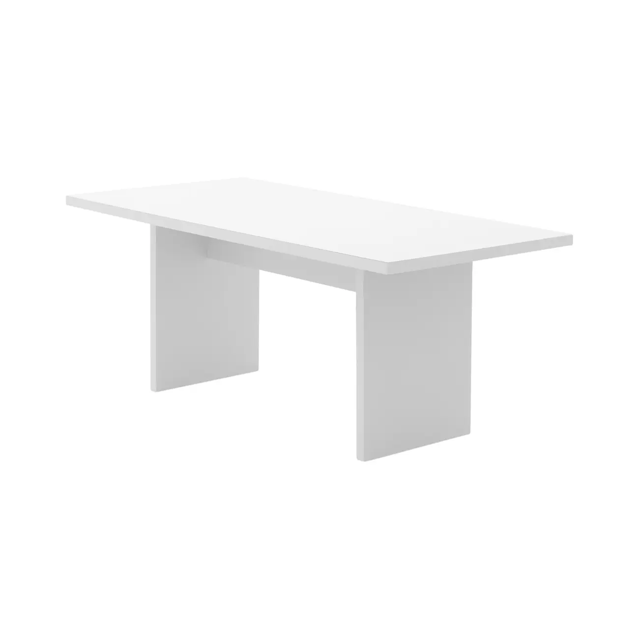 MESA DE JANTAR 1,80 M X 90 CM GLEEN - BRANCO/BRANCO - Foto 2