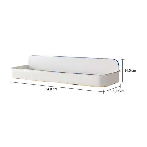 Imagem com medidas do produto PRATELEIRA 14 CM X 54 CM X 10 CM CHARMANT
