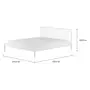 CAMA KING 1,93 M SKAND - BRANCO - Foto 2