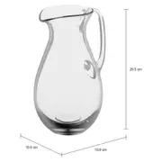 JARRA 1,9 L CRISTALIUM TITAN - INCOLOR - Foto 2