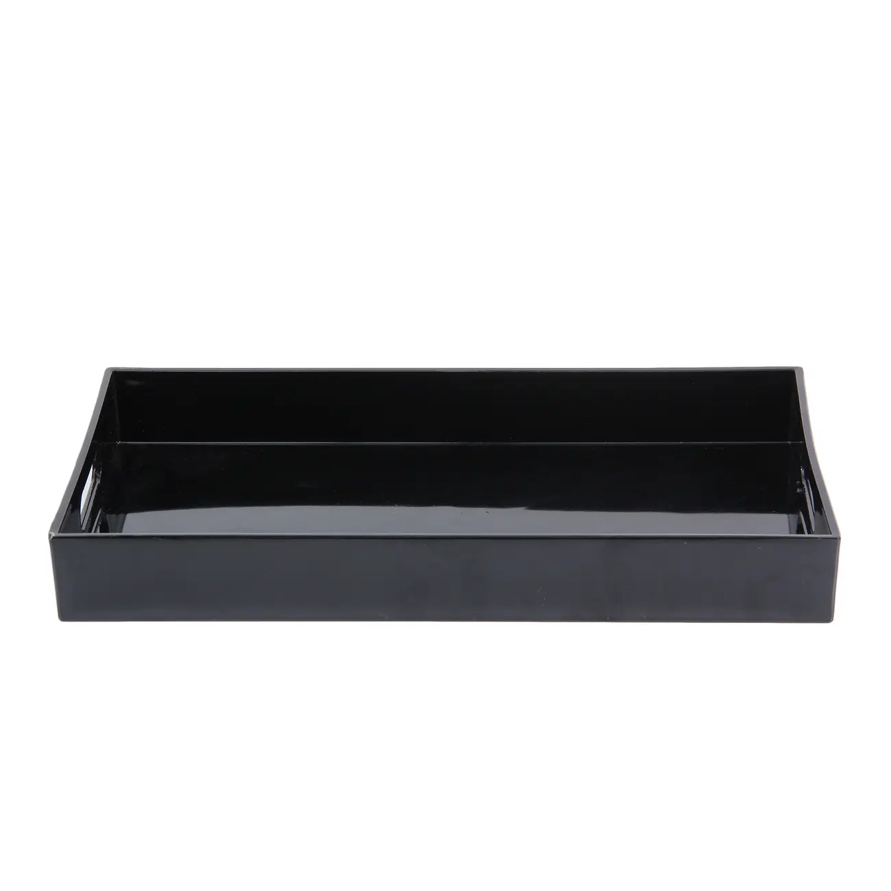 BANDEJA 32 CM X 18 CM NOIR - PRETO BRILHANTE - Foto 1