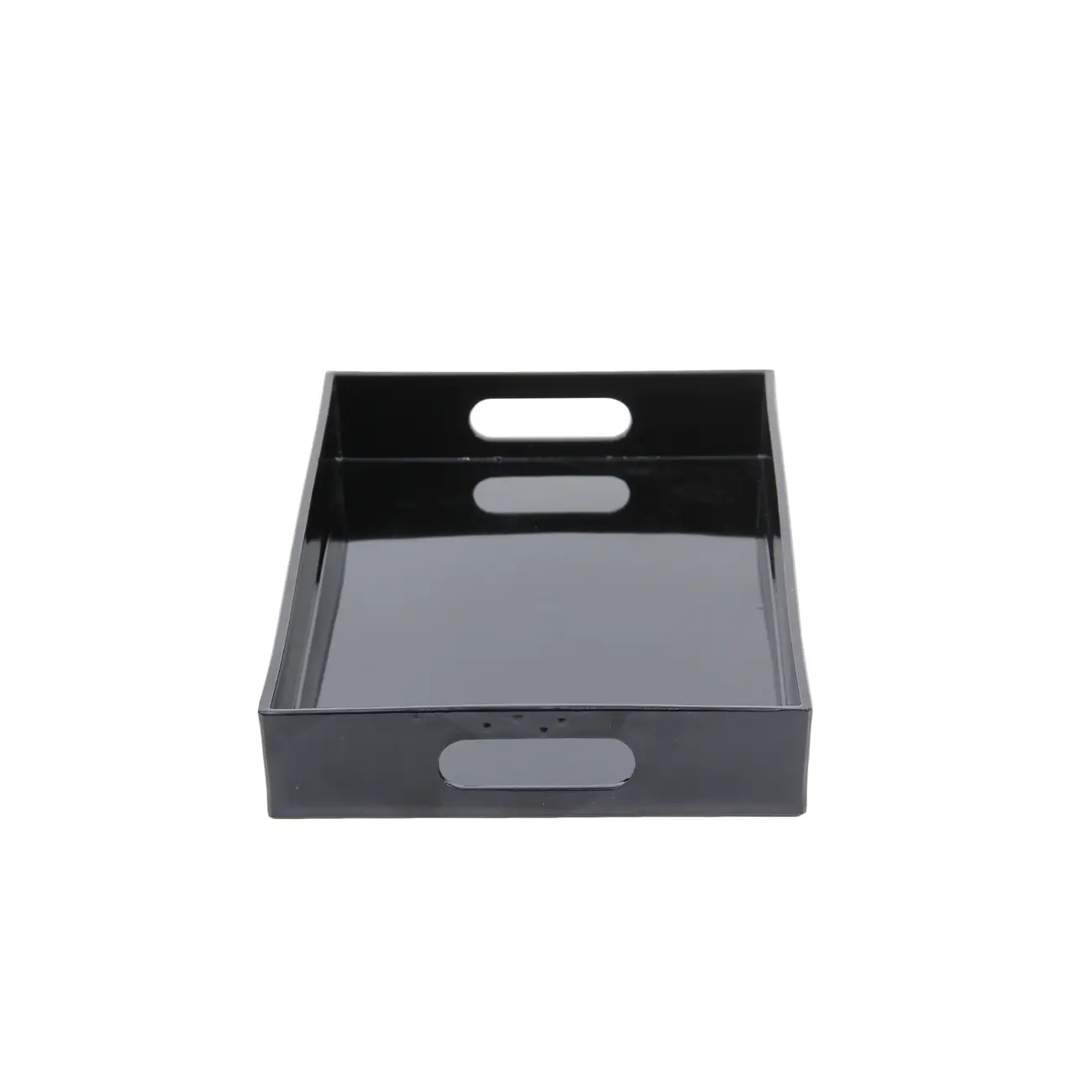 BANDEJA 32 CM X 18 CM NOIR - PRETO BRILHANTE - Foto 2