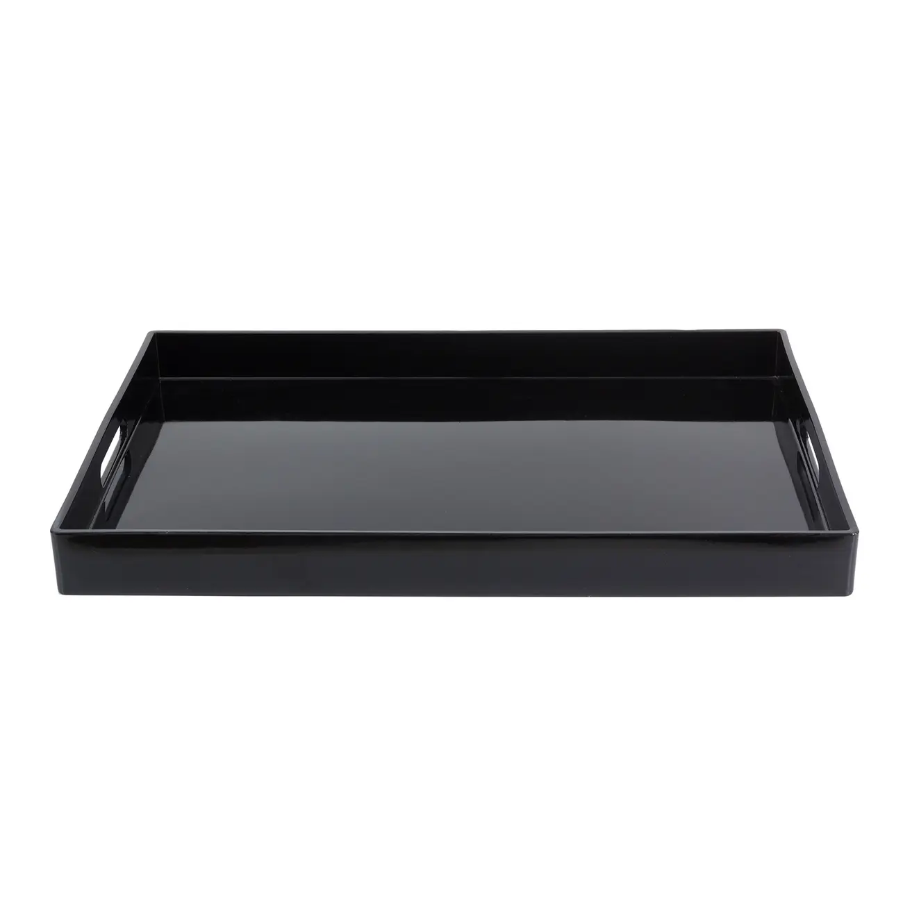 BANDEJA 48 CM X 35 CM NOIR - PRETO BRILHANTE - Foto 1