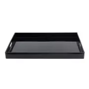BANDEJA 48 CM X 35 CM NOIR - PRETO BRILHANTE - Foto 1