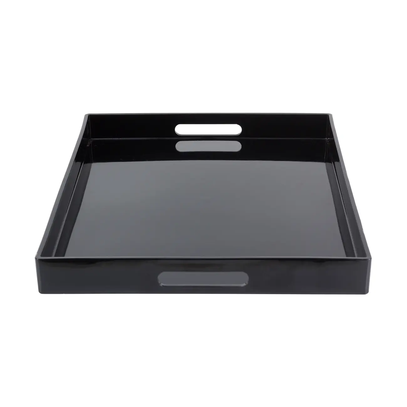 BANDEJA 48 CM X 35 CM NOIR - PRETO BRILHANTE - Foto 2