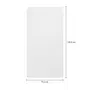TOALHA DE BANHO 1,40 M X 70 CM VELVET - BRANCO - Foto 11