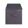 CAIXA 38 CM X 26 CM X 26 CM ARRANGE - CINZA/WHISKY - Foto 4