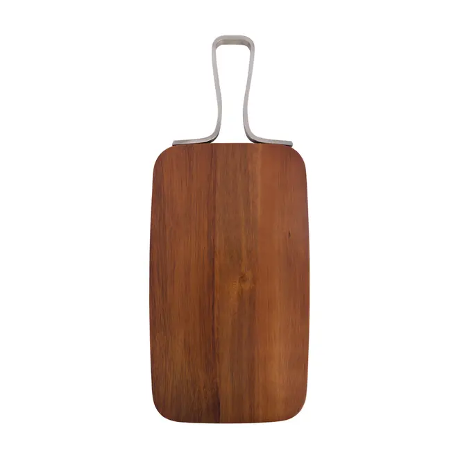 TÁBUA 43 CM X 18 CM ACÁCIA FORJ - ACÁCIA - Foto 1