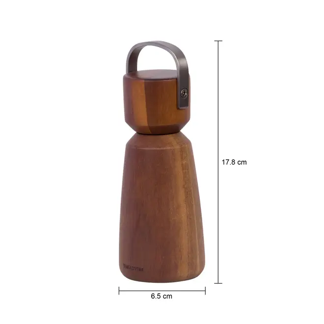 MOEDOR DE PIMENTA 17 CM ACÁCIA FORJ - ACÁCIA - Foto 4