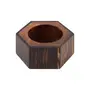 ARGOLA PARA GUARDANAPO COM 4 GEAR - CASTANHO - Foto 2