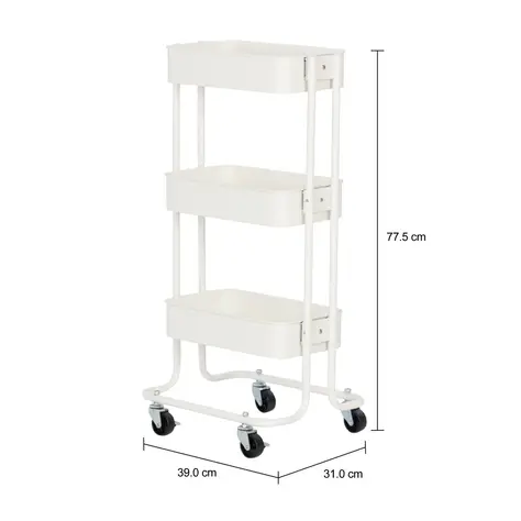 Imagem com medidas do produto FRUTEIRA DE CHÃO 39 CM X 77 CM TRIPLEX