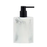 PORTA-DETERGENTE COM ESPONJA MARBLE - CINZA/PRETO - Foto 4