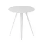 BRANCO/BRANCO - MESA REDONDA 70 CM ASKIM