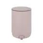 LIXEIRA COM PEDAL 5 L POUBELLE - QUARTZO ROSA - Foto 1