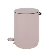 LIXEIRA COM PEDAL 5 L POUBELLE - QUARTZO ROSA - Foto 3