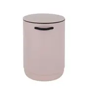 LIXEIRA COM PEDAL 5 L POUBELLE - QUARTZO ROSA - Foto 4