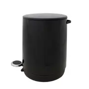 LIXEIRA COM PEDAL 5 L POUBELLE - PRETO - Foto 3