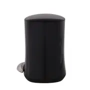 LIXEIRA COM PEDAL 5 L HUBBARD - PRETO - Foto 3