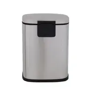 LIXEIRA 5 L OHIO - INOX - Foto 3