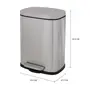 LIXEIRA 5 L OHIO - INOX - Foto 6