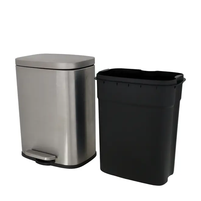 LIXEIRA 12 L OHIO - INOX - Foto 5