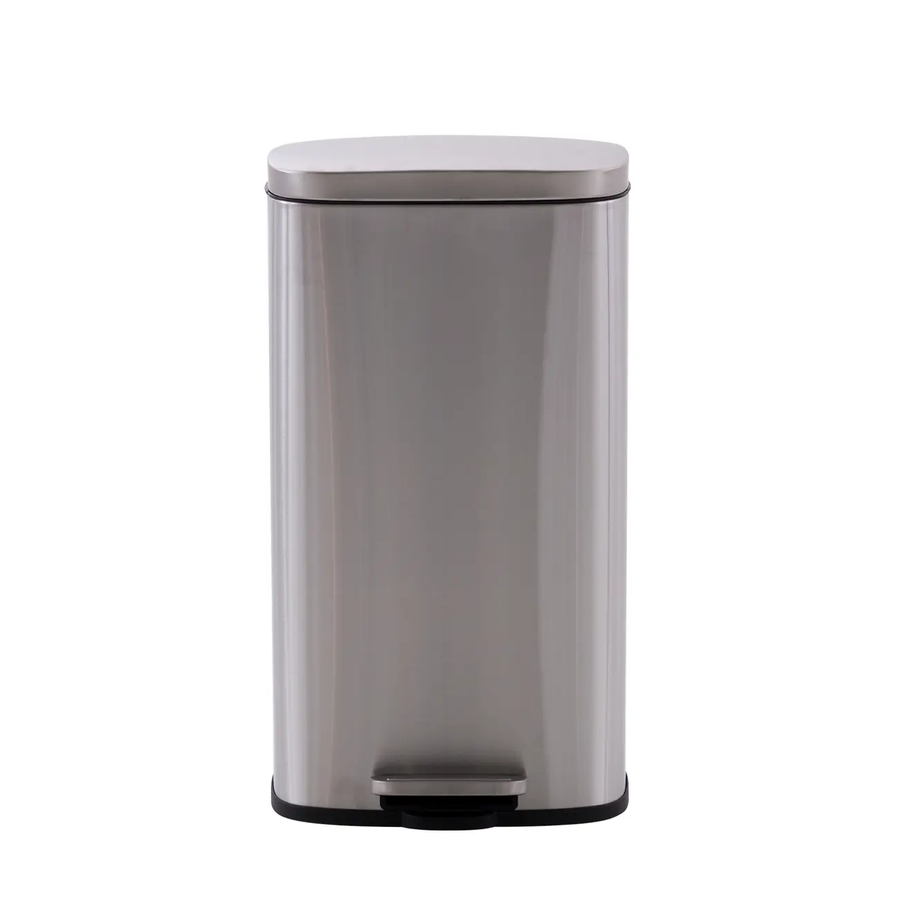 LIXEIRA COM PEDAL 30 L OHIO - INOX - Foto 1