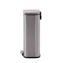 LIXEIRA COM PEDAL 30 L OHIO - INOX - Foto 2
