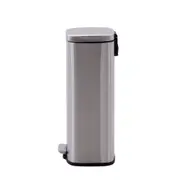 LIXEIRA COM PEDAL 30 L OHIO - INOX - Foto 2