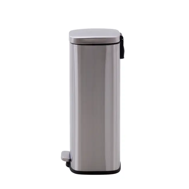 LIXEIRA COM PEDAL 30 L OHIO - INOX - Foto 2