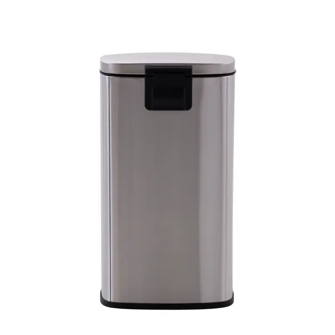 LIXEIRA COM PEDAL 30 L OHIO - INOX - Foto 3