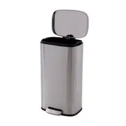 LIXEIRA COM PEDAL 30 L OHIO - INOX - Foto 4