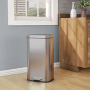 LIXEIRA COM PEDAL 30 L OHIO - INOX - Foto 7