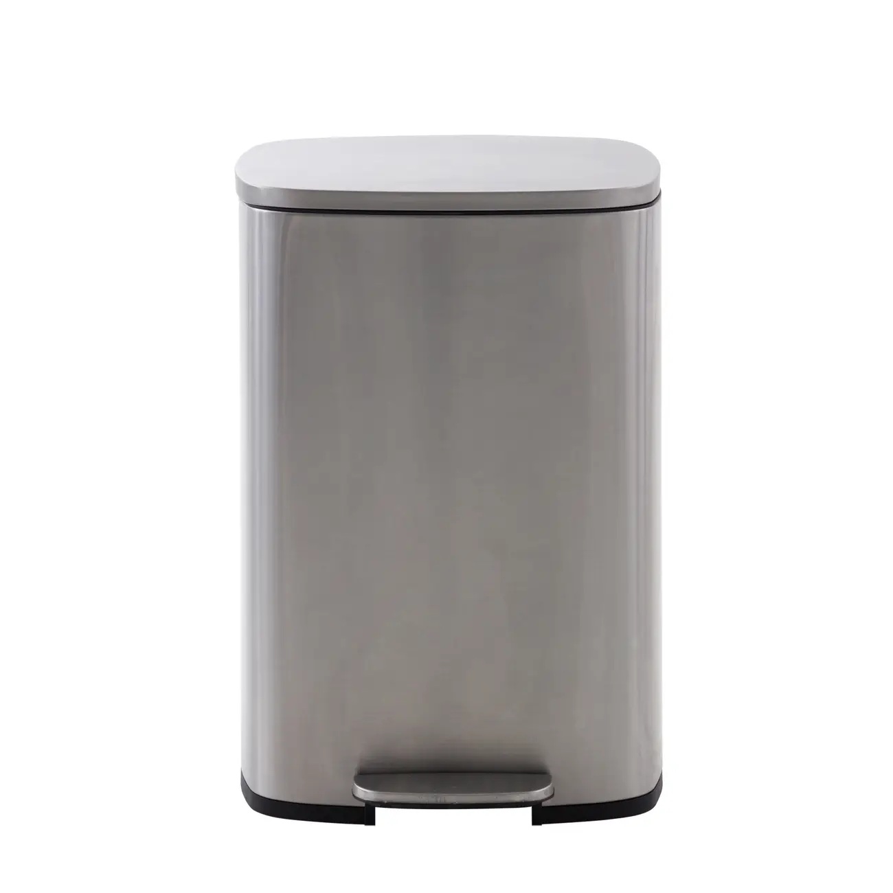 LIXEIRA 50 L OHIO - INOX - Foto 1
