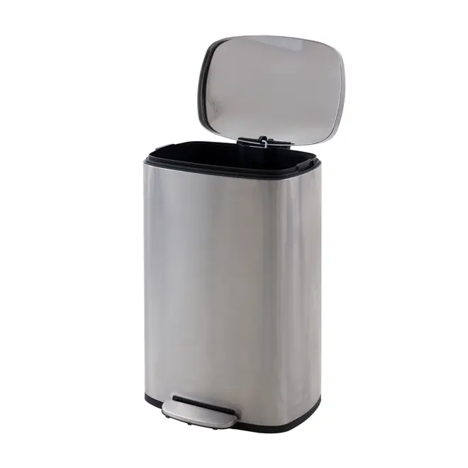 LIXEIRA 50 L OHIO - INOX - Foto 4