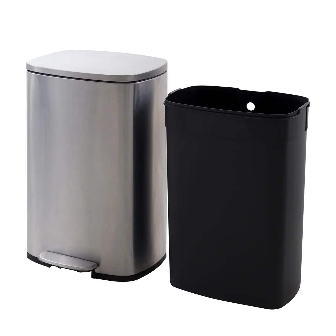 LIXEIRA 50 L OHIO - INOX - Foto 5