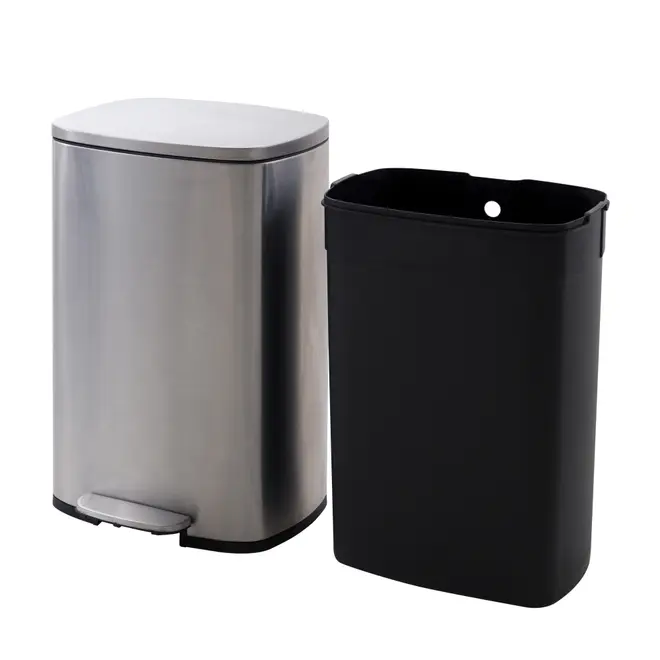 LIXEIRA 50 L OHIO - INOX - Foto 5