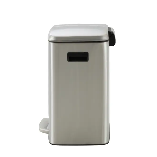 LIXEIRA DUPLA COM PEDAL 40 L BORÁS - INOX - Foto 3
