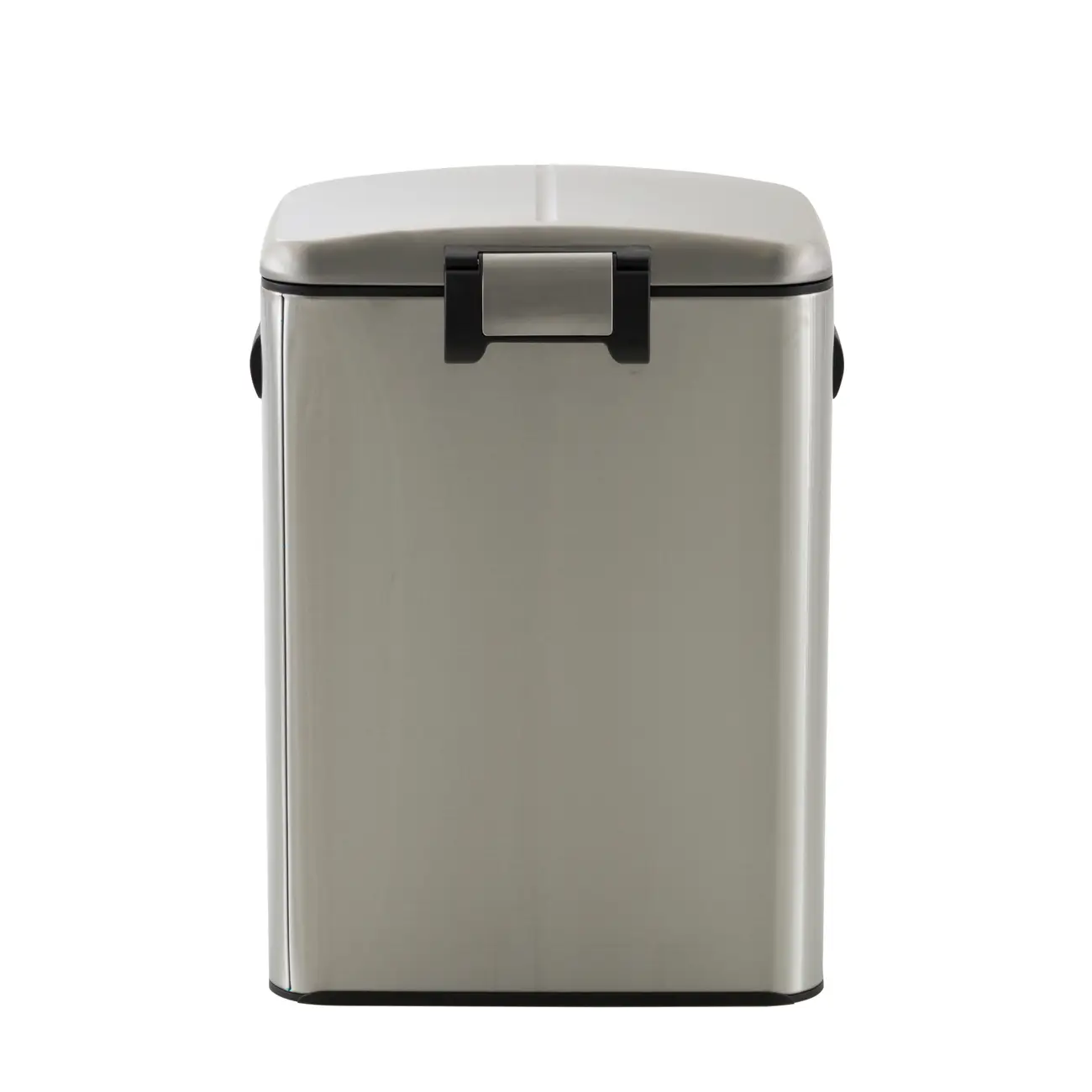 LIXEIRA DUPLA COM PEDAL 40 L BORÁS - INOX - Foto 4
