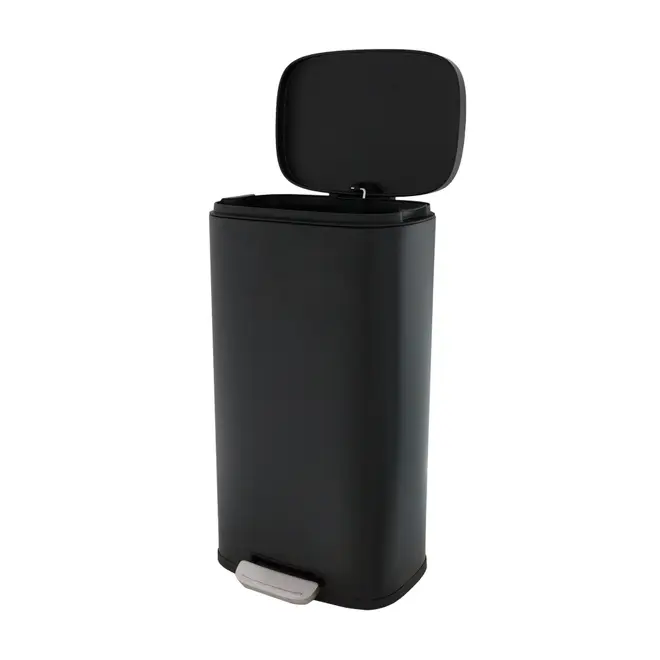 LIXEIRA COM PEDAL 30 L CHANDLER - PRETO - Foto 2