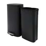LIXEIRA COM PEDAL 30 L CHANDLER - PRETO - Foto 5