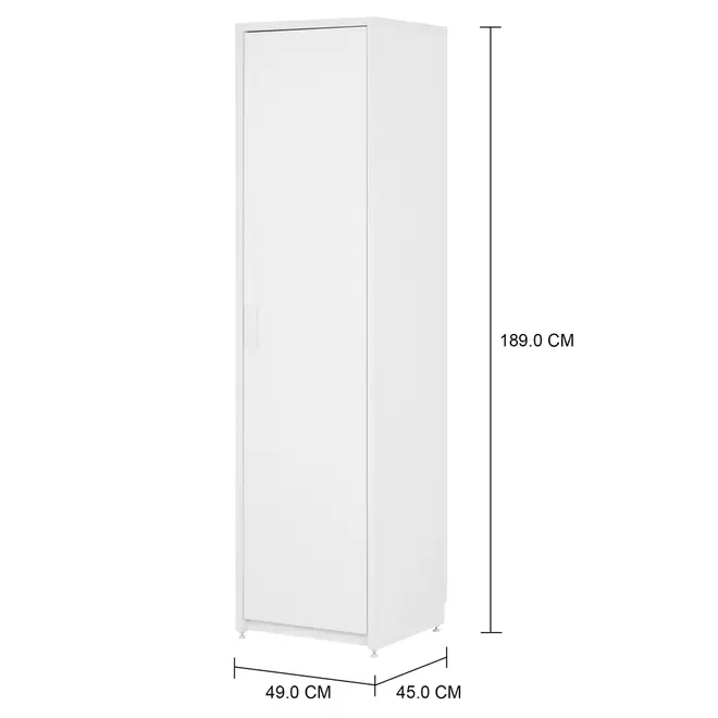 SECK II ARMÁRIO ALTO 1 PORTA - BRANCO - Foto 5