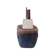 ADORNO BARQUINHO 13 CM MARAÚ - PAULOWNIA/MULTICOR - Foto 3