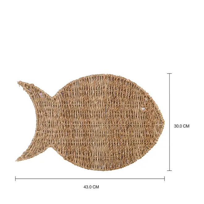LUGAR AMERICANO 43 CM X 30 CM NÚBIO - FIBRA NATURAL - Foto 3
