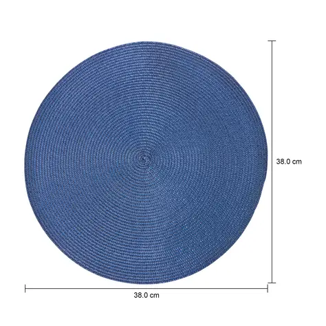 Imagem com medidas do produto LUGAR AMERICANO 38 CM LUCEN