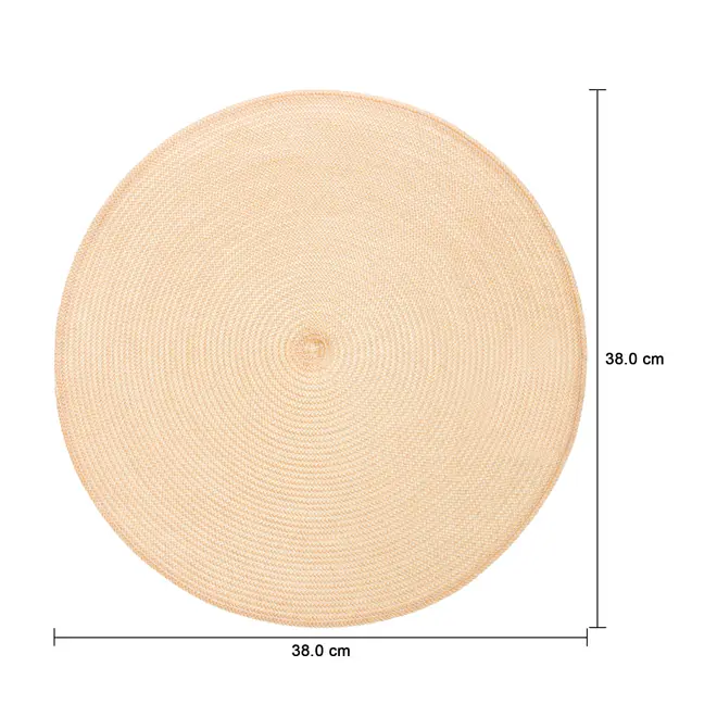 LUGAR AMERICANO 38 CM LUCEN - BEGE - Foto 3