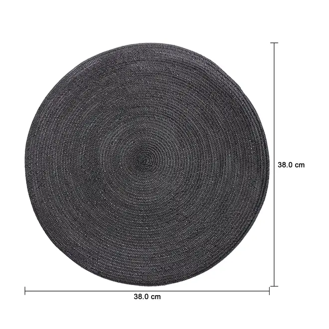 LUGAR AMERICANO 38 CM LUCEN - PRETO - Foto 3