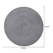 LUGAR AMERICANO 38 CM LUCEN - KONKRET - Foto 3