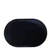 LUGAR AMERICANO PLÁSTICO 45 CM X 30 CM VOLO - PRETO - Foto 1