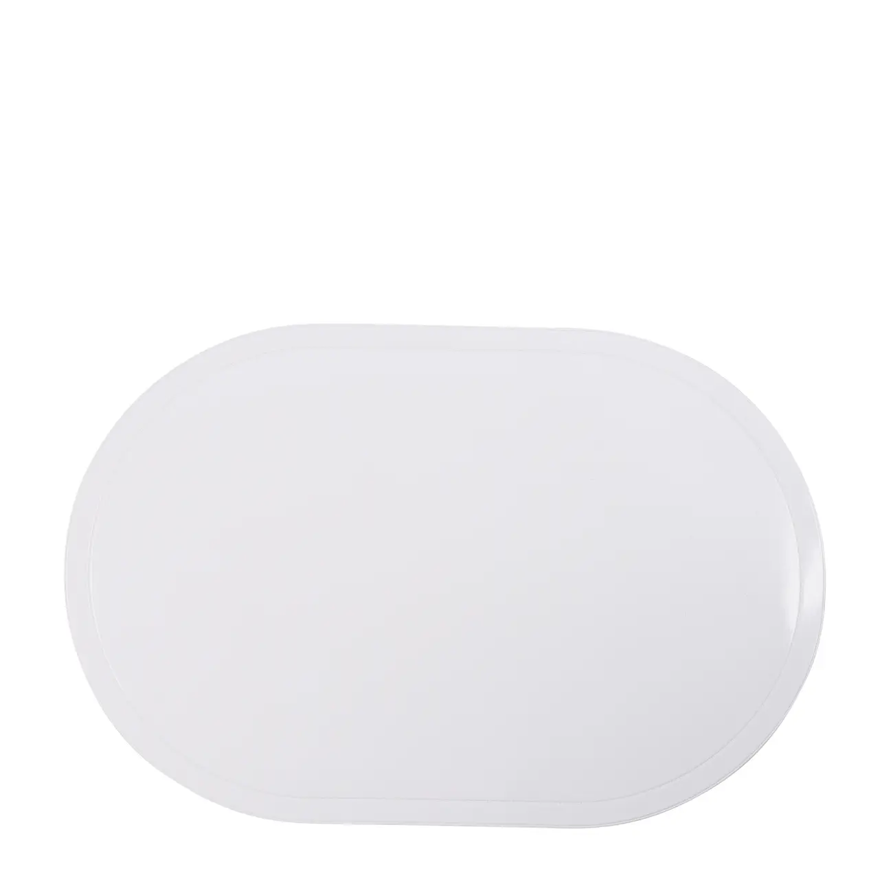 LUGAR AMERICANO PLÁSTICO 45 CM X 30 CM VOLO - BRANCO - Foto 1
