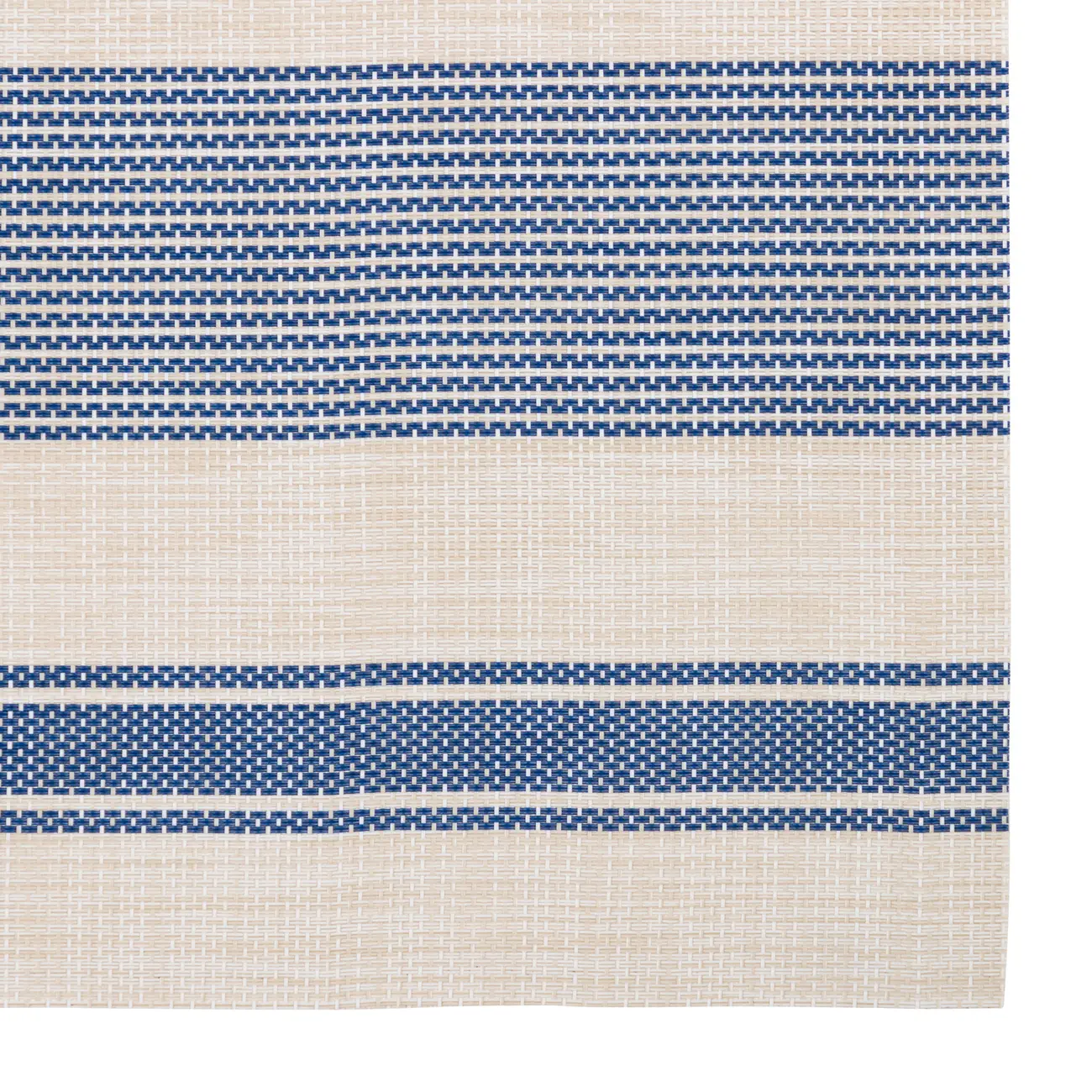 LUGAR AMERICANO 45 CM X 30 CM CÂNION - BEGE/AZUL CLARO - Foto 2
